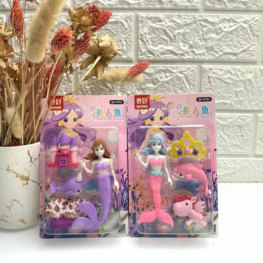 Goma borrador Diy Eraser Sirena