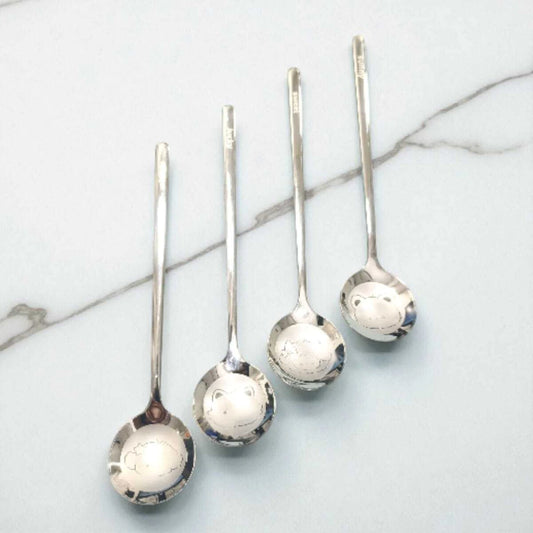 Cuchara Dibujo Animales x4Pcs