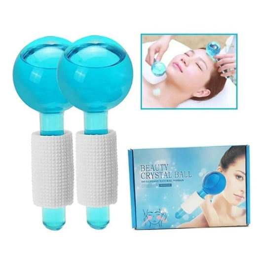 Masajeador Facial Frio Cristal