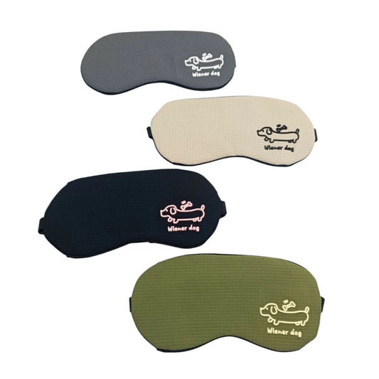 Antifaz de Gel Liso Wiener Dog