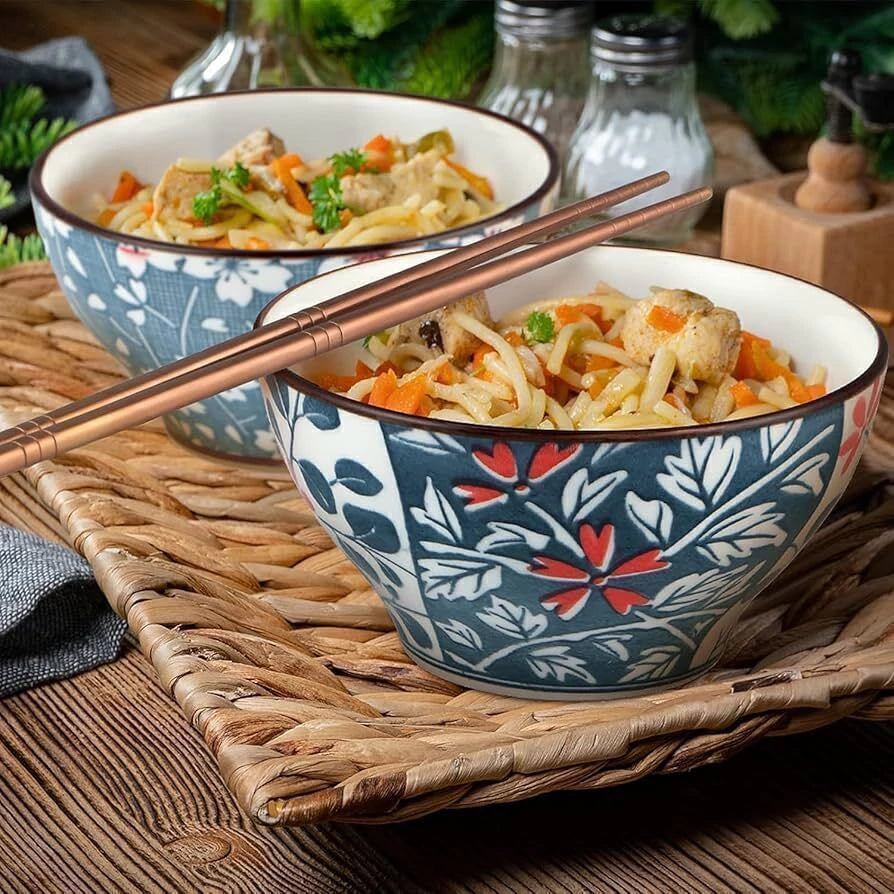 Set de Bowl de Ceramica 4Pcs