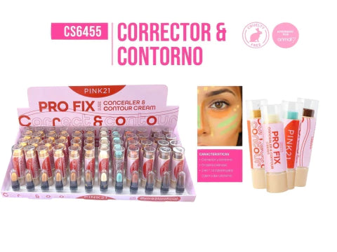 CORRECTOR Y CONTORNO PINK21