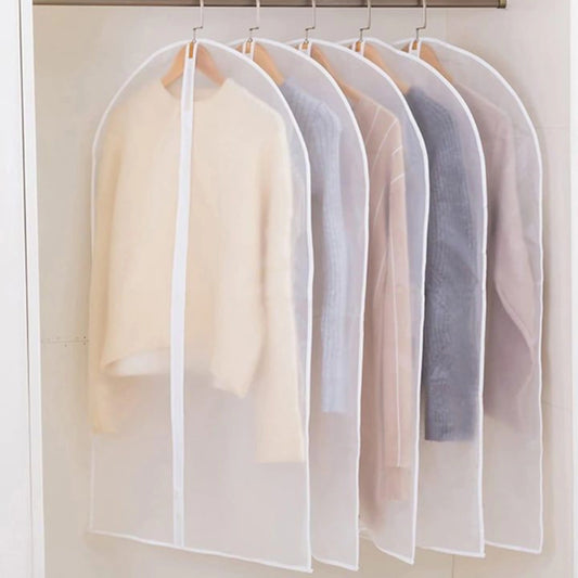 Funda para ropa Traje Peva Blanca 60x140cm con cierre