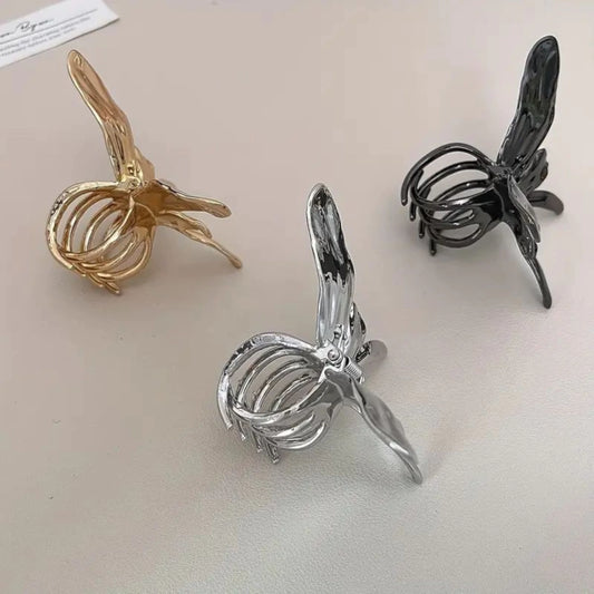 Pack Broche metal x 12pcs Mariposa 7.6cm