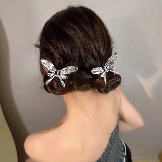 Pack Broche metal x 12pcs Mariposa 7.6cm