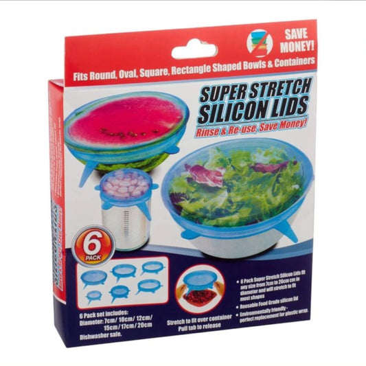Set tapa silicona 6pcs