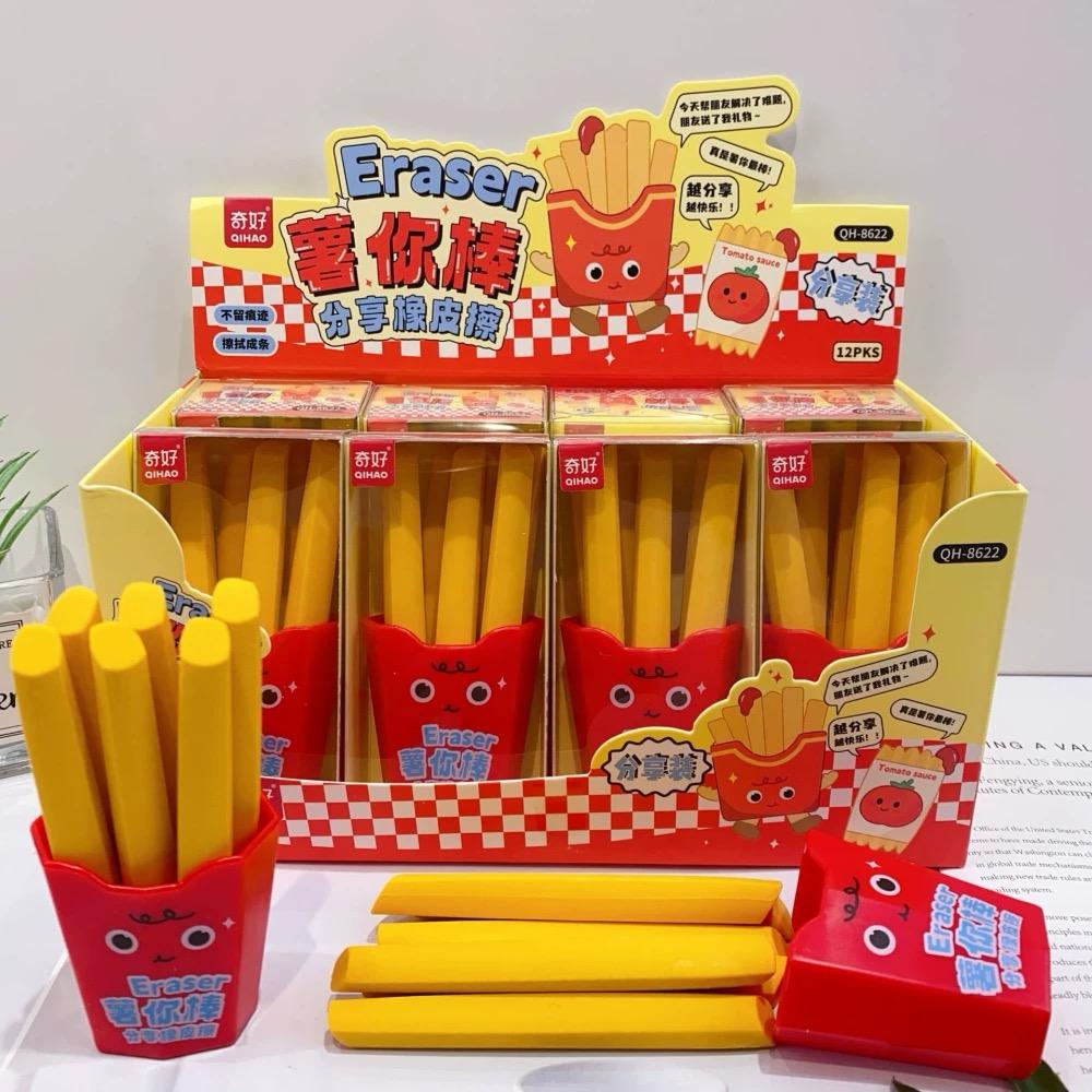 Goma de borrar papas fritas