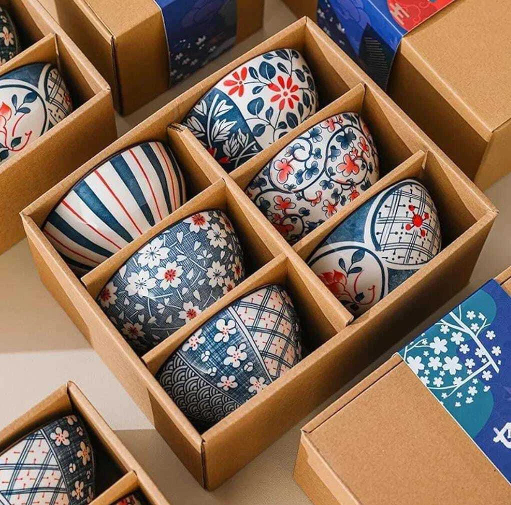 Set de Bowl de Ceramica 6Pcs