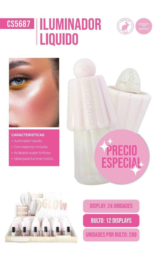 ILUMINADOR LIQUIDO PINK21