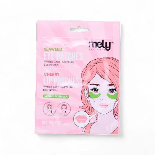 DUO DE PARCHES PARA OJOS Y LABIOS SEAWEED AND CHERRY MELY