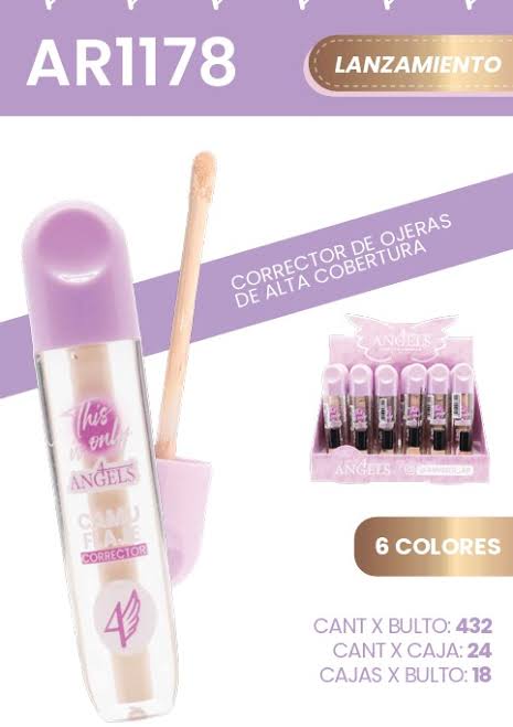 CORRECTOR DE OJERAS DE ALTA COBERTURA 4 Angels