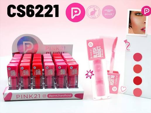 Rubor liquido multiuso Blush Addict PINK21