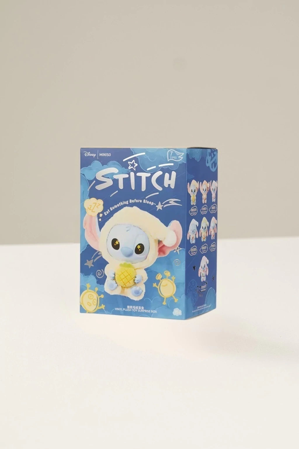 STITCH LLAVERO PELUCHE CAJA SORPRESA