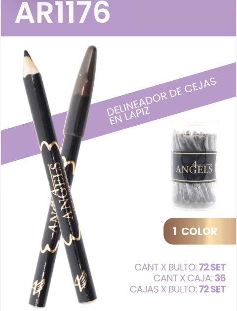 LAPIZ PARA CEJAS NEGRO PINK21
