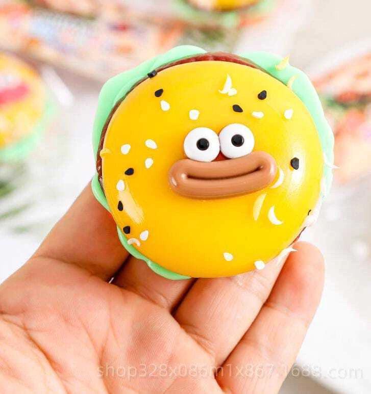 Squishys Fast Food con Cara