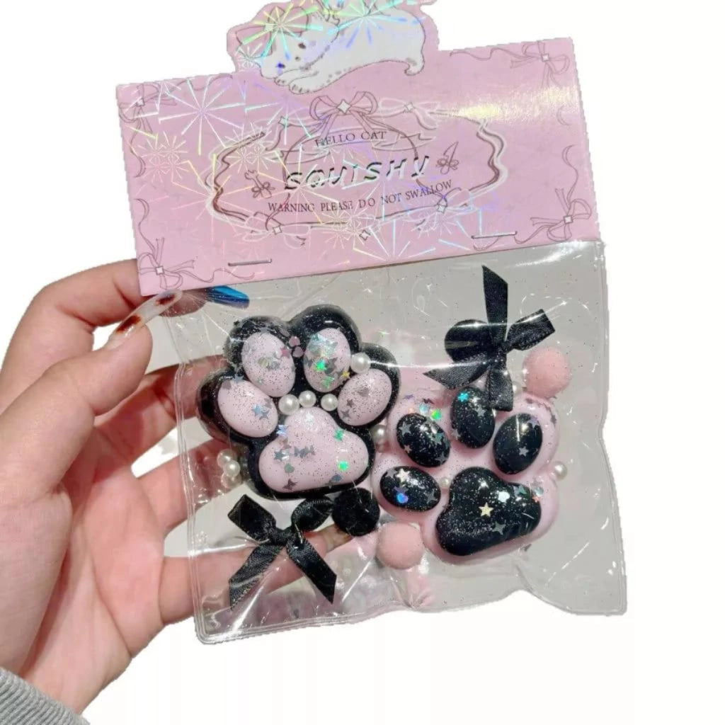 Squishy Pata de Gato 2pcs Hello Cat