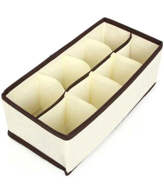 Cajon Organizador de Tela 8 DIVISION 32x16x10cm