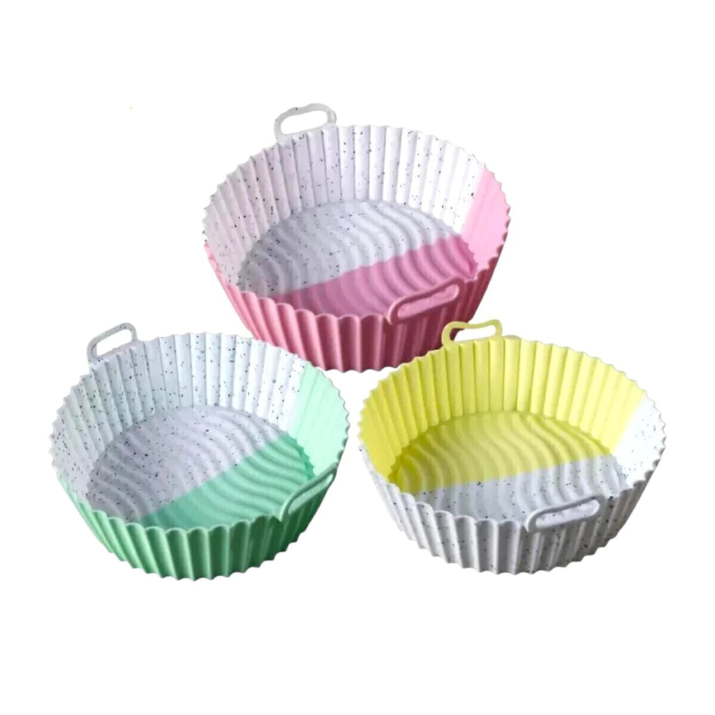 Molde de Silicona para Freidora de Aire Bicolor 20cm
