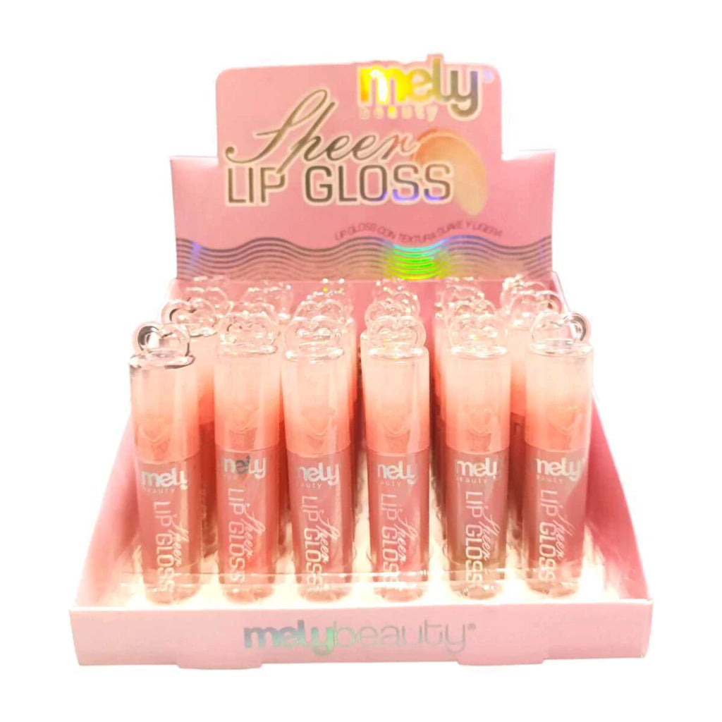CAJA X24U Lipgloss Theen Tapa Corazon Mely