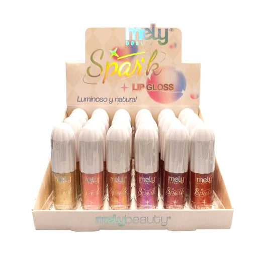 CAJA X24U Lipgloss Spark Glitter Mely