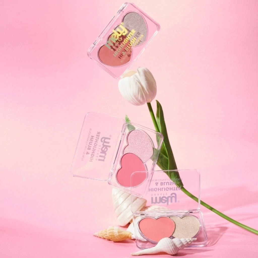 CAJA X24U Duo Iluminador+Rubor Mely