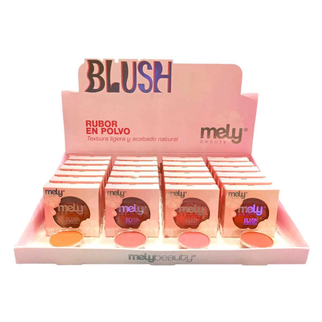 CAJA X24U Rubor en Polvo Mely