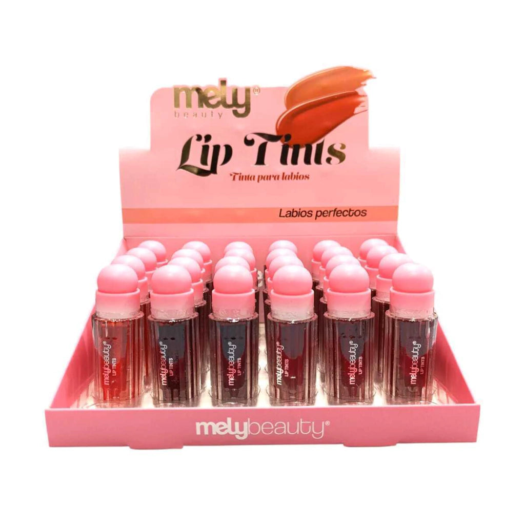 CAJA X24U TINTE DE LABIOS MELY