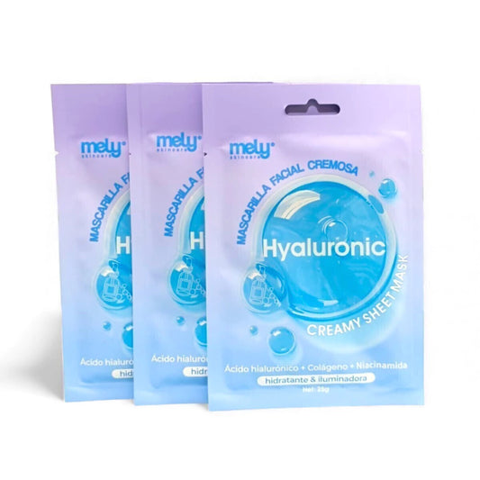 Mascarilla Facial Cremosa Hyaluronic+Niacinamida