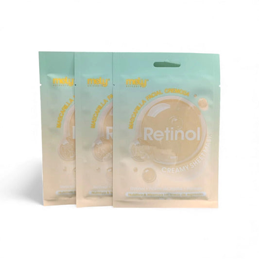 Mascarilla Facial Cremosa Retinol+Aceite de Jojoba
