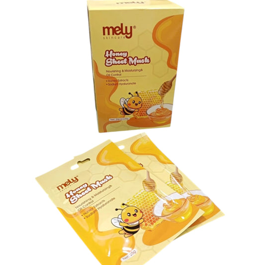 Mascarilla Hidratante con Extracto de Miel MELY