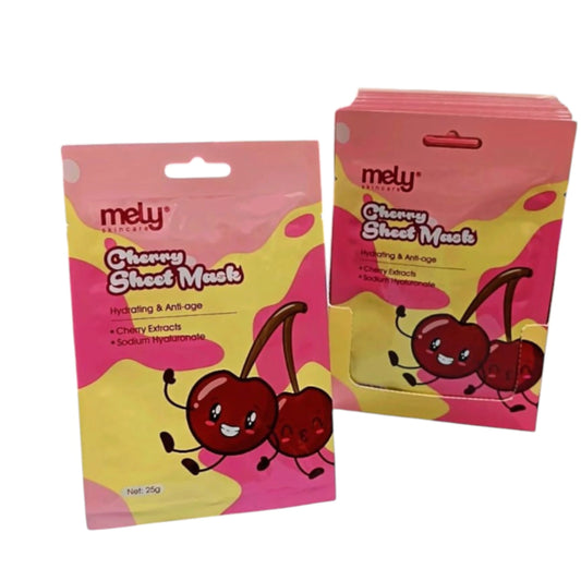 Mascarilla Anti-Age con Extracto de Cereza MELY