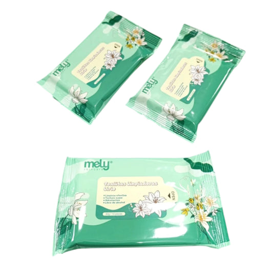 Toallitas Limpiadoras de Lirio Mely