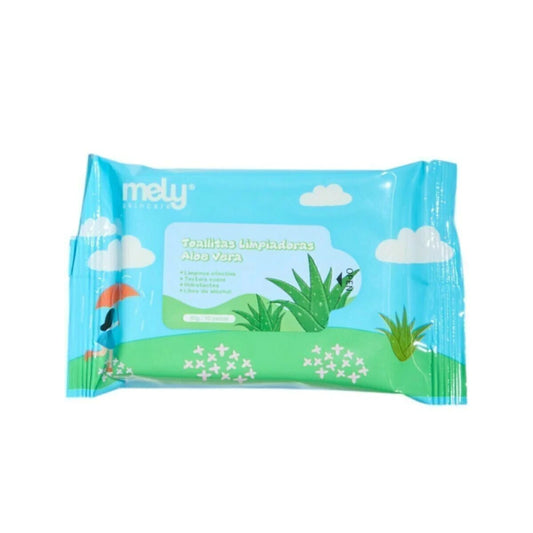 Toallitas Limpiadoras Aloe Vera Mely