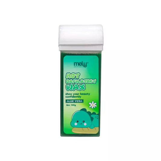 Cera Depiladora en Roll On Mely Aloe Vera
