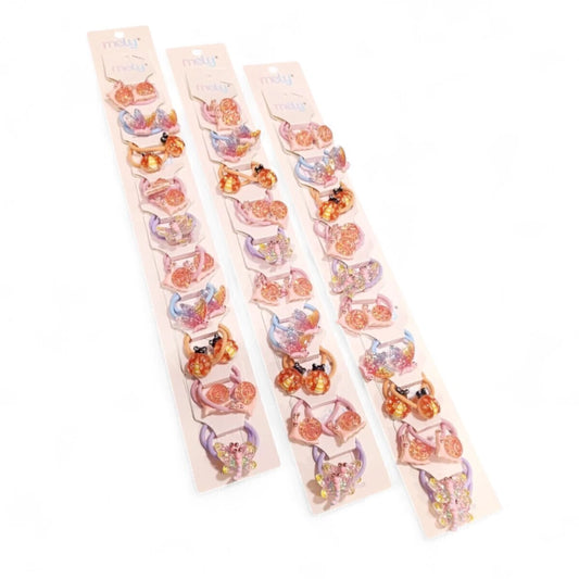 Colitas de Pelo Infantil Animales con Destellos