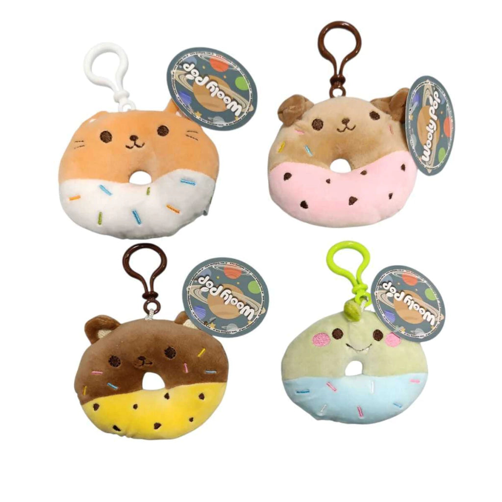 Llavero Peluches Animales Dona