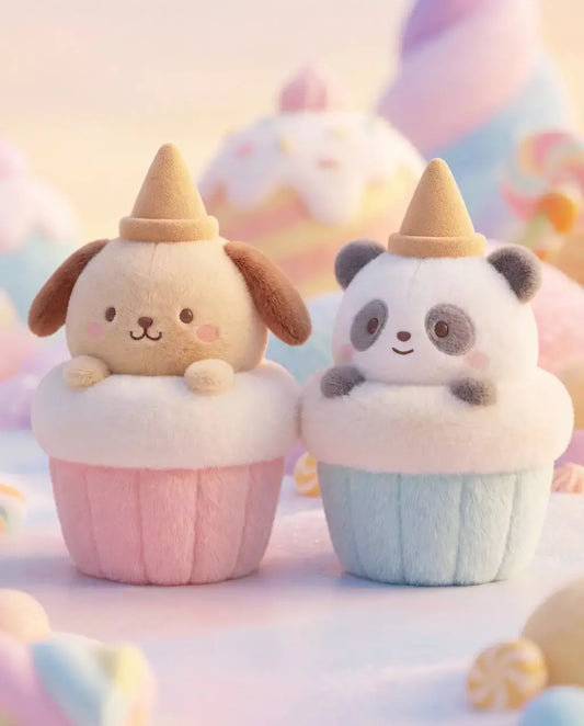 PELUCHE MINI CAKE ANIMALES T7.5