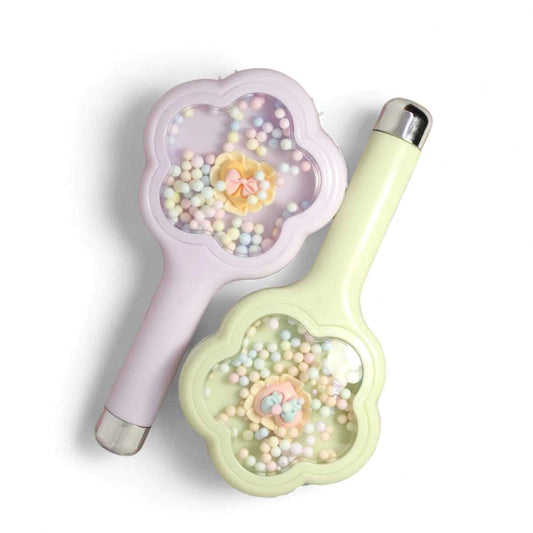 Cepillo de Pelo Infantil Flor Confeti