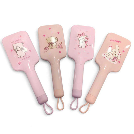 Cepillo de Pelo Rectangular Cute Animals