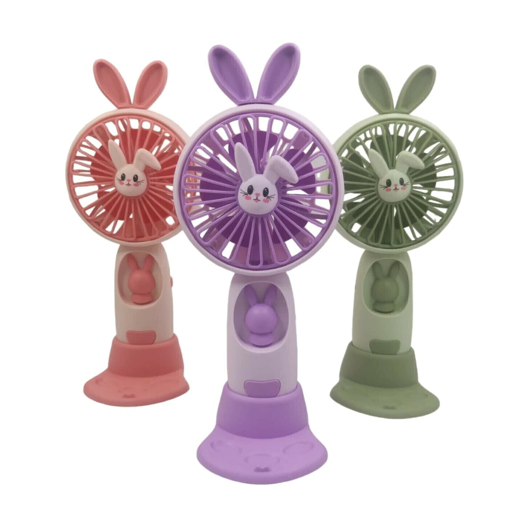 Ventilador conejo con luz