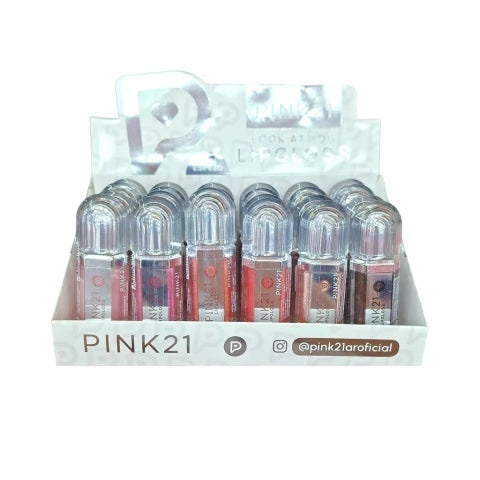 LIP GLOSS LOOK AT YOU PINK 21