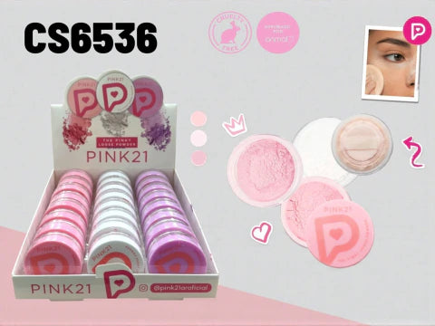 Polvo translucido PINKY LOOSE PINK21