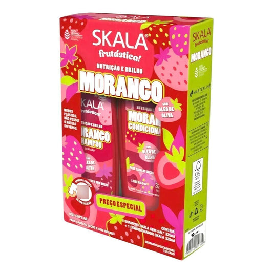 SKALA Kit Shampoo + Acondicionador Morango Skala Frutastica