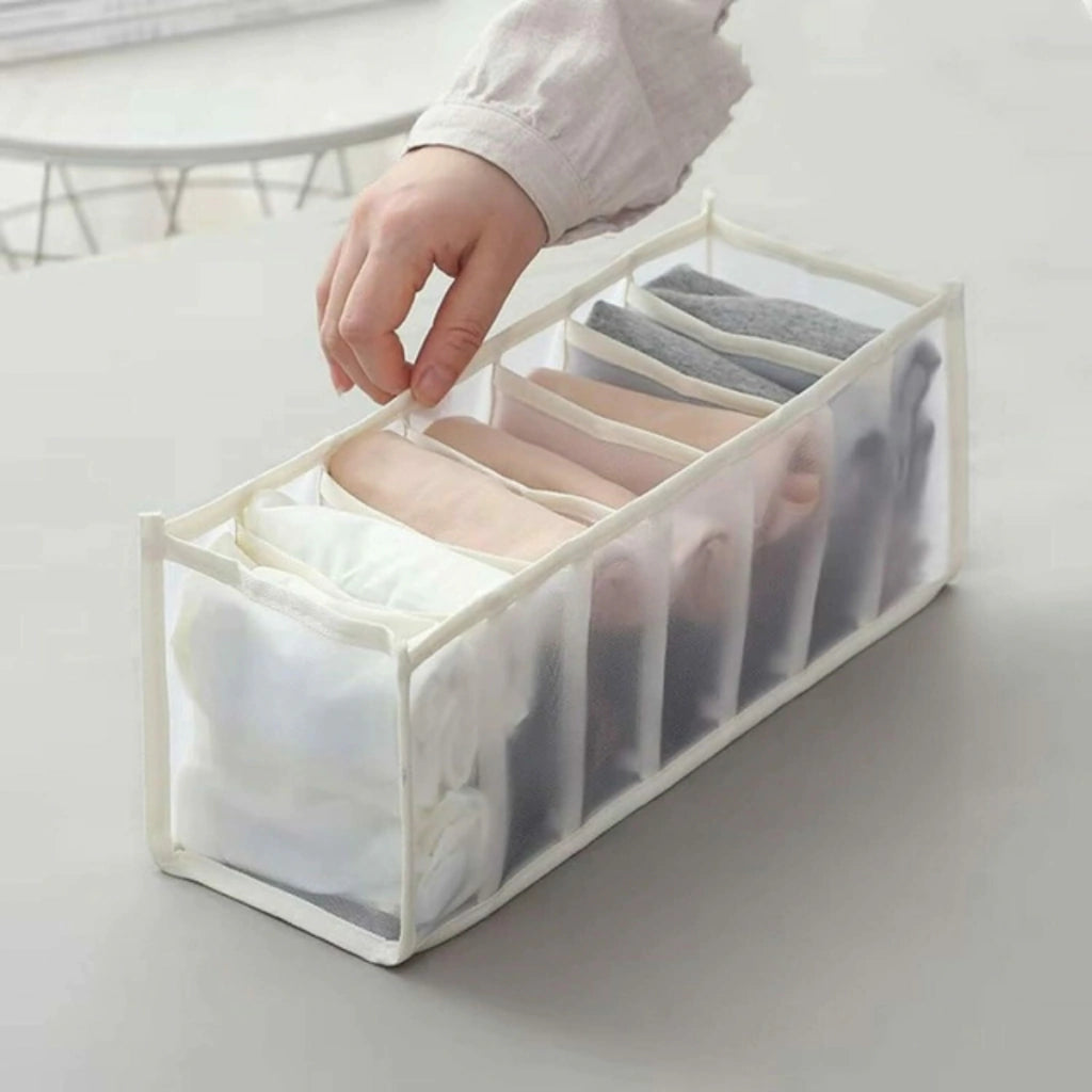 Organizador de Ropa Interior 7 DIVISIONES 17X36X14cm
