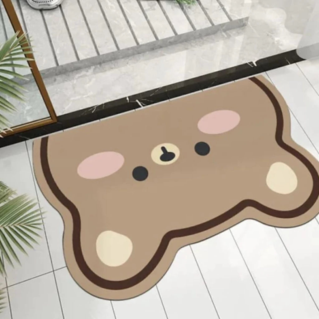 Alfombra Antideslizante Cara Osito