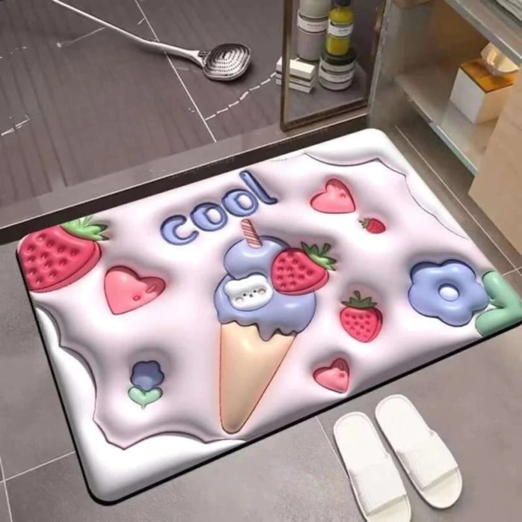 Alfombra Antideslizante Ice Cream Cool