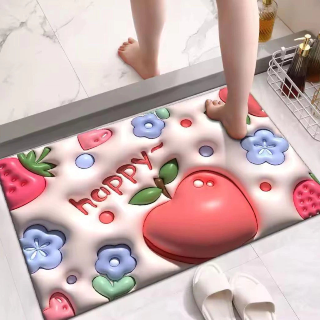 Alfombra Antideslizante Happy Fruit