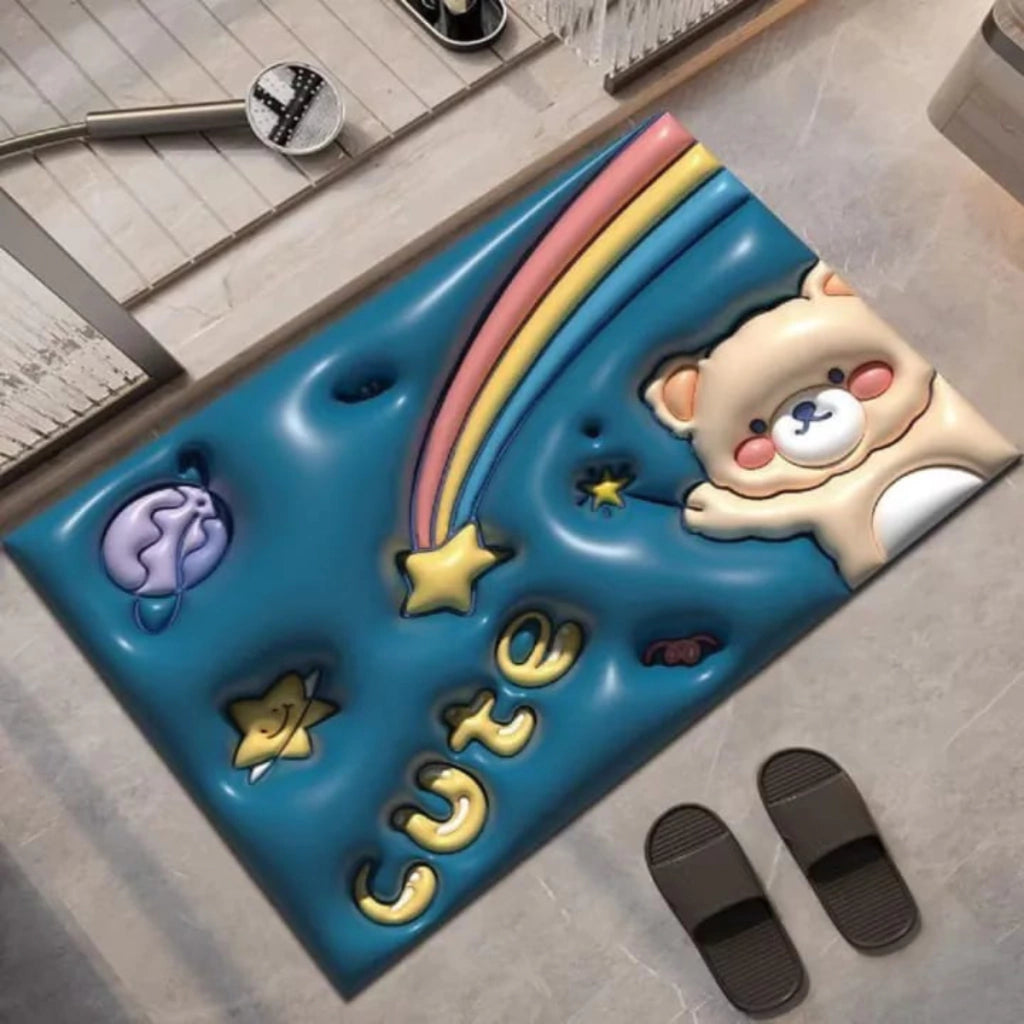 Alfombra Antideslizante Oso Cute