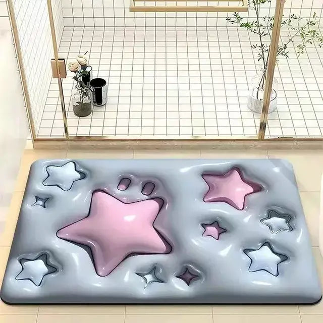 Alfombra Antideslizante Estrellas