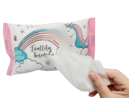 TOALLITAS HUMEDAS PARA MANOS - UNICORNIO Thelma&Louis